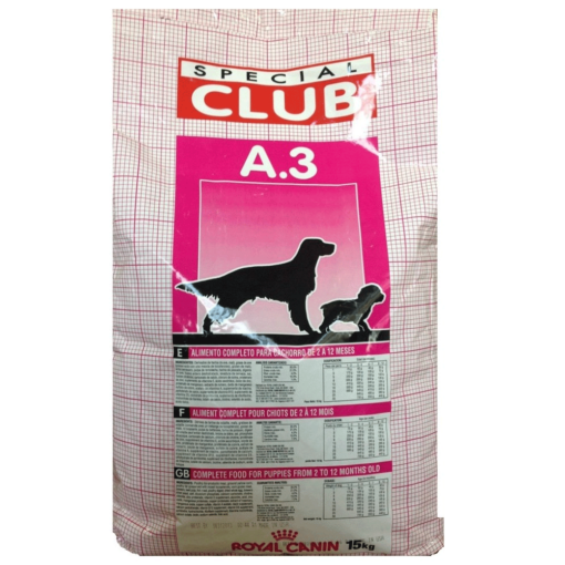 Club A3 Cachorros - 15 Kg.